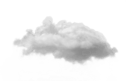 Illustrated cloud graphic