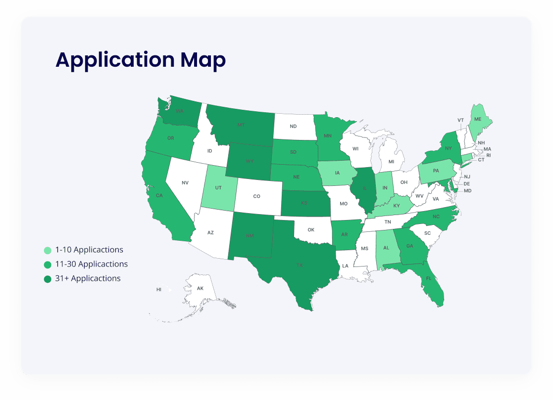 HireFlow wireframe: calendar view