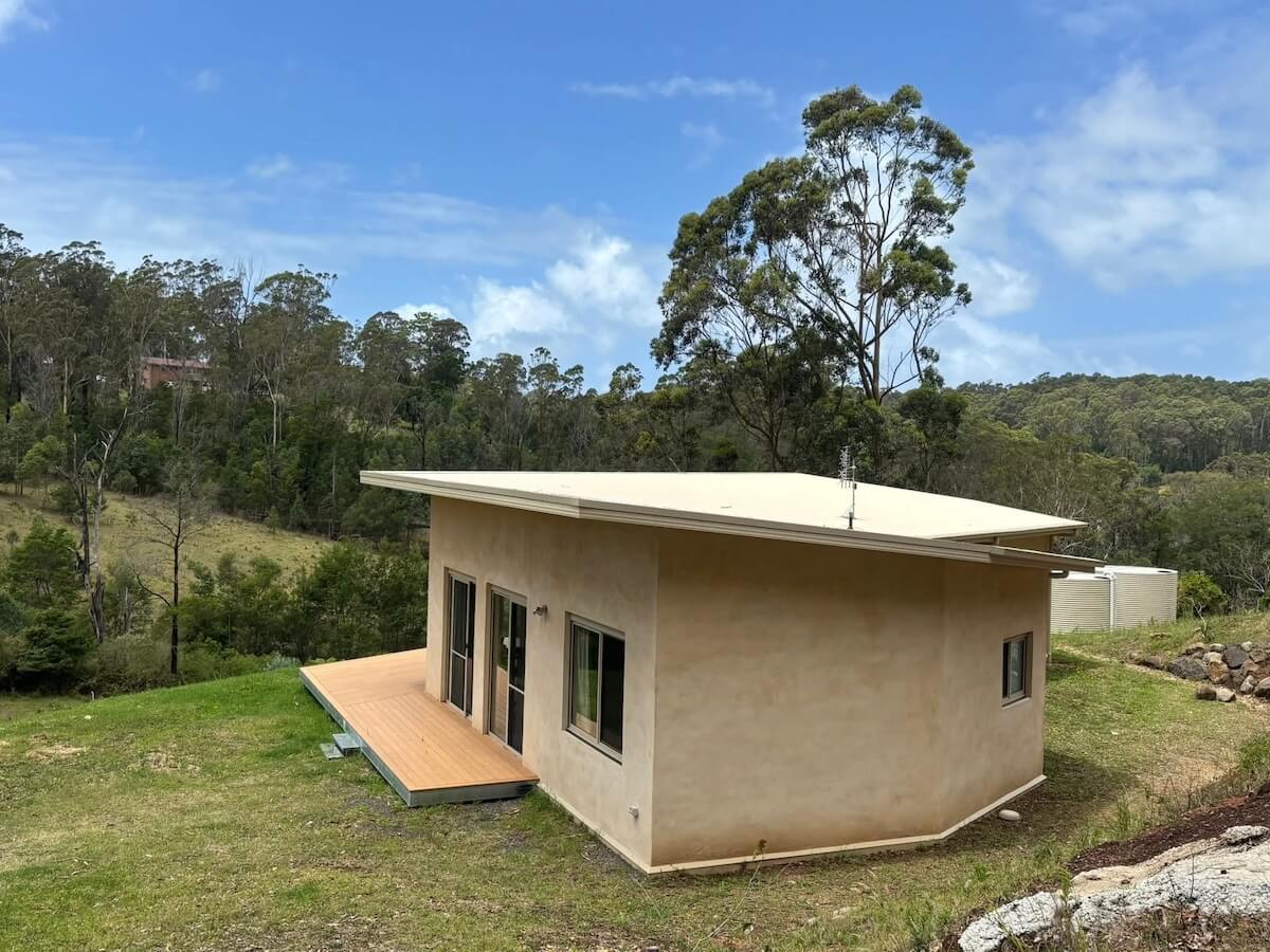 Hempcrete house