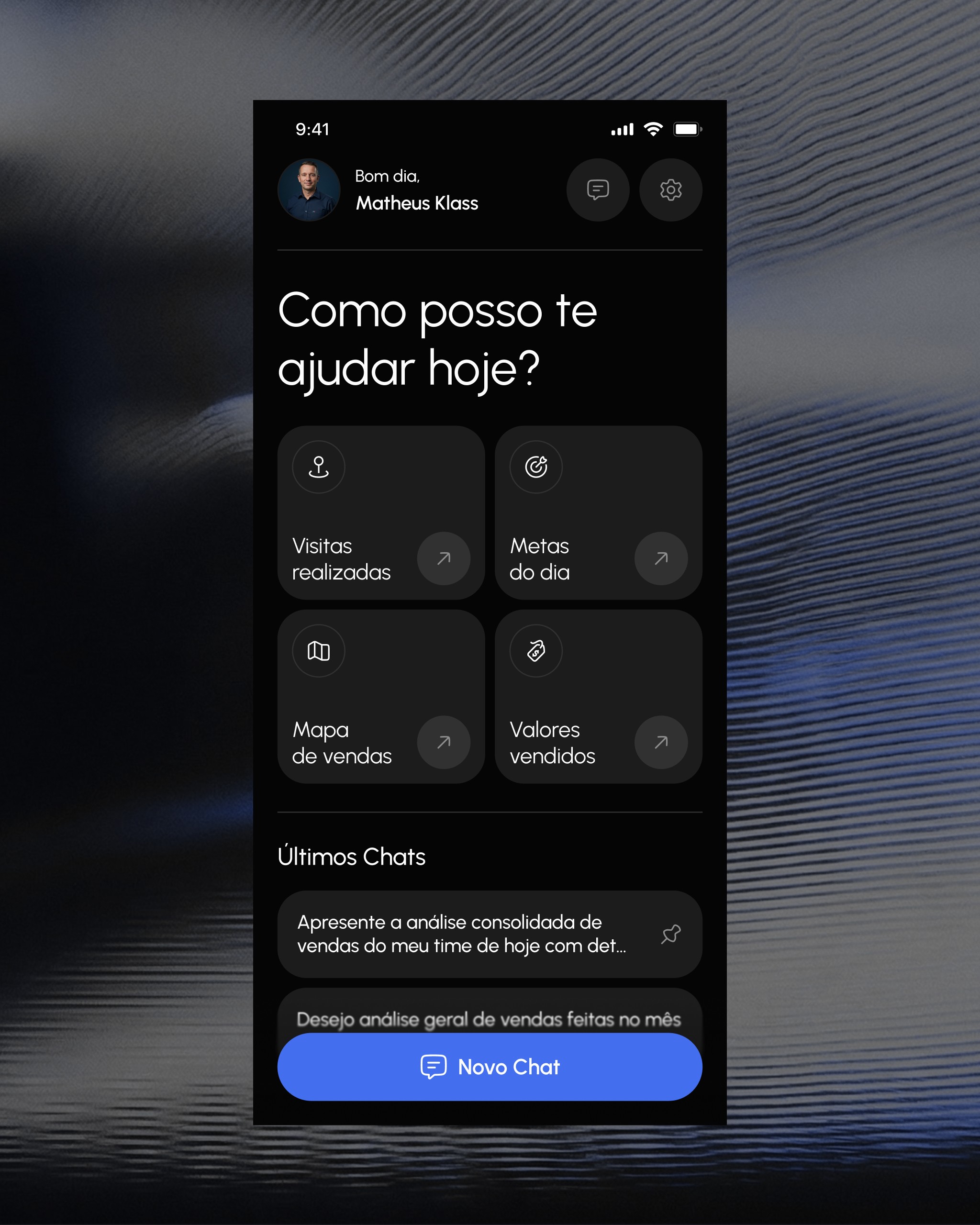 A mockup of a Macbook for the about us page of the hair salon website