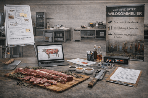 Wildsommelier in der fachlichen Produktarbeit
