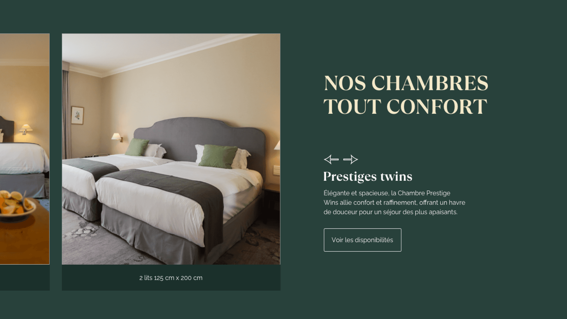 Section of a website