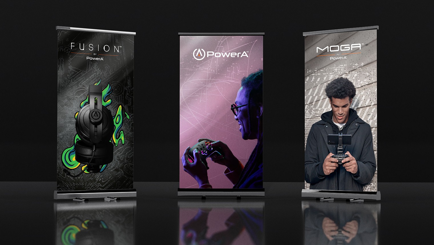 Three marketing standups for Power A products