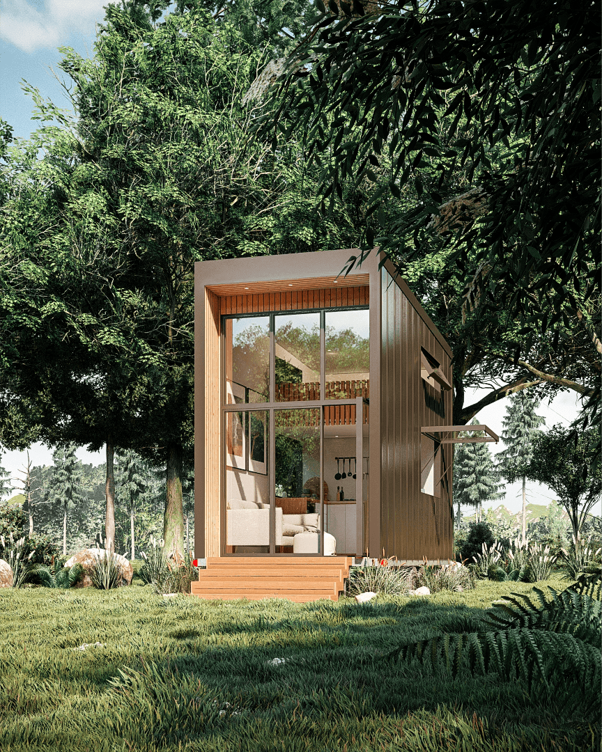 Nomad 6m/20ft tiny house exterior