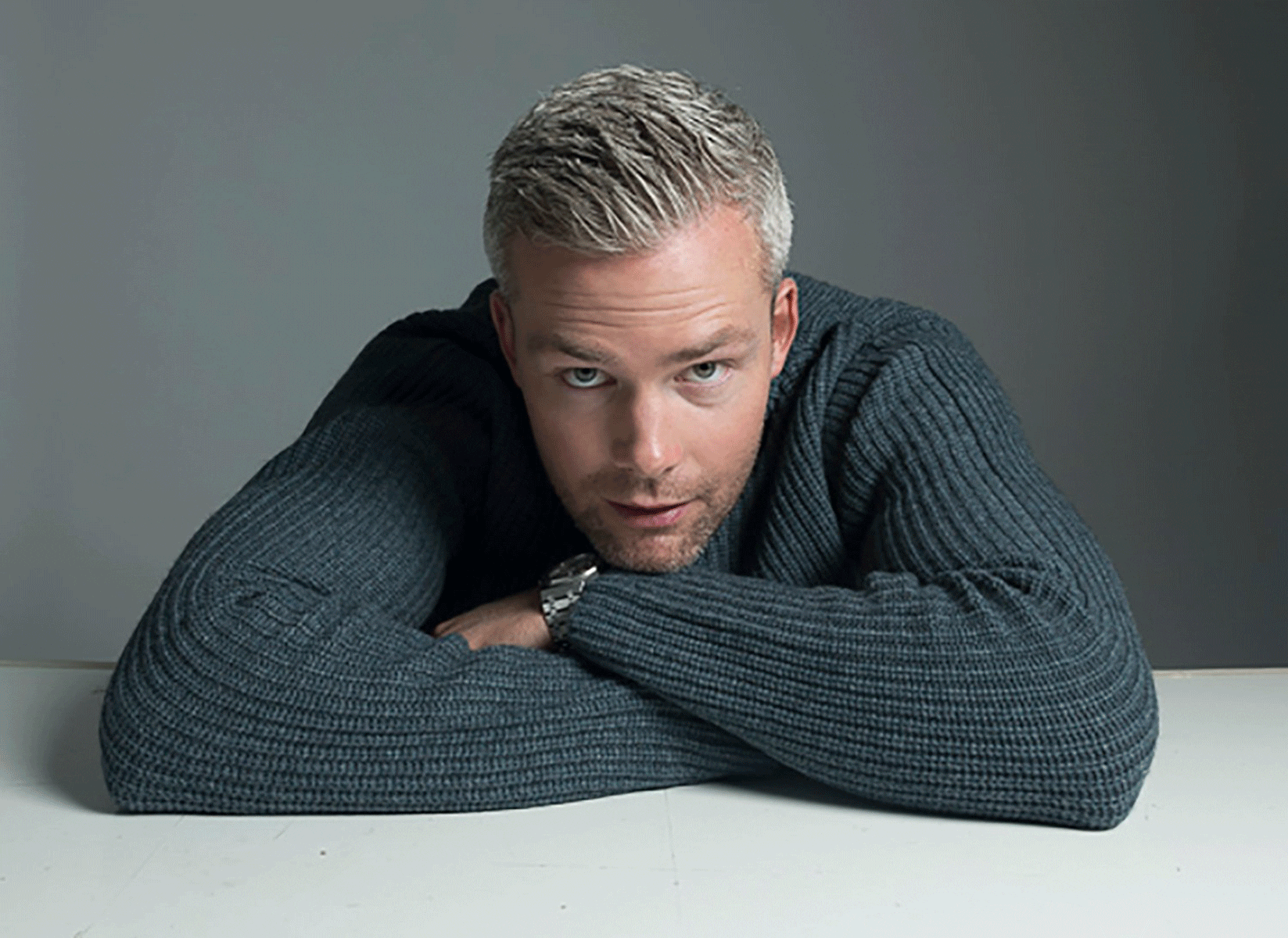 Ryan Serhant styled by miami celebrity fashion stylist Steven Lassalle