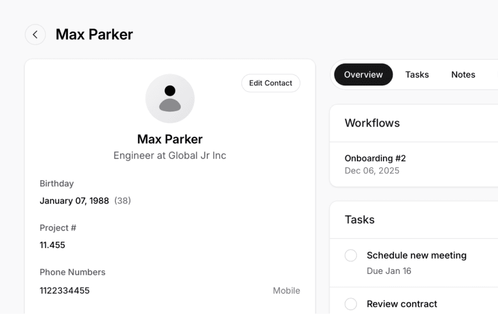 hiwork client portal with steps to hiring