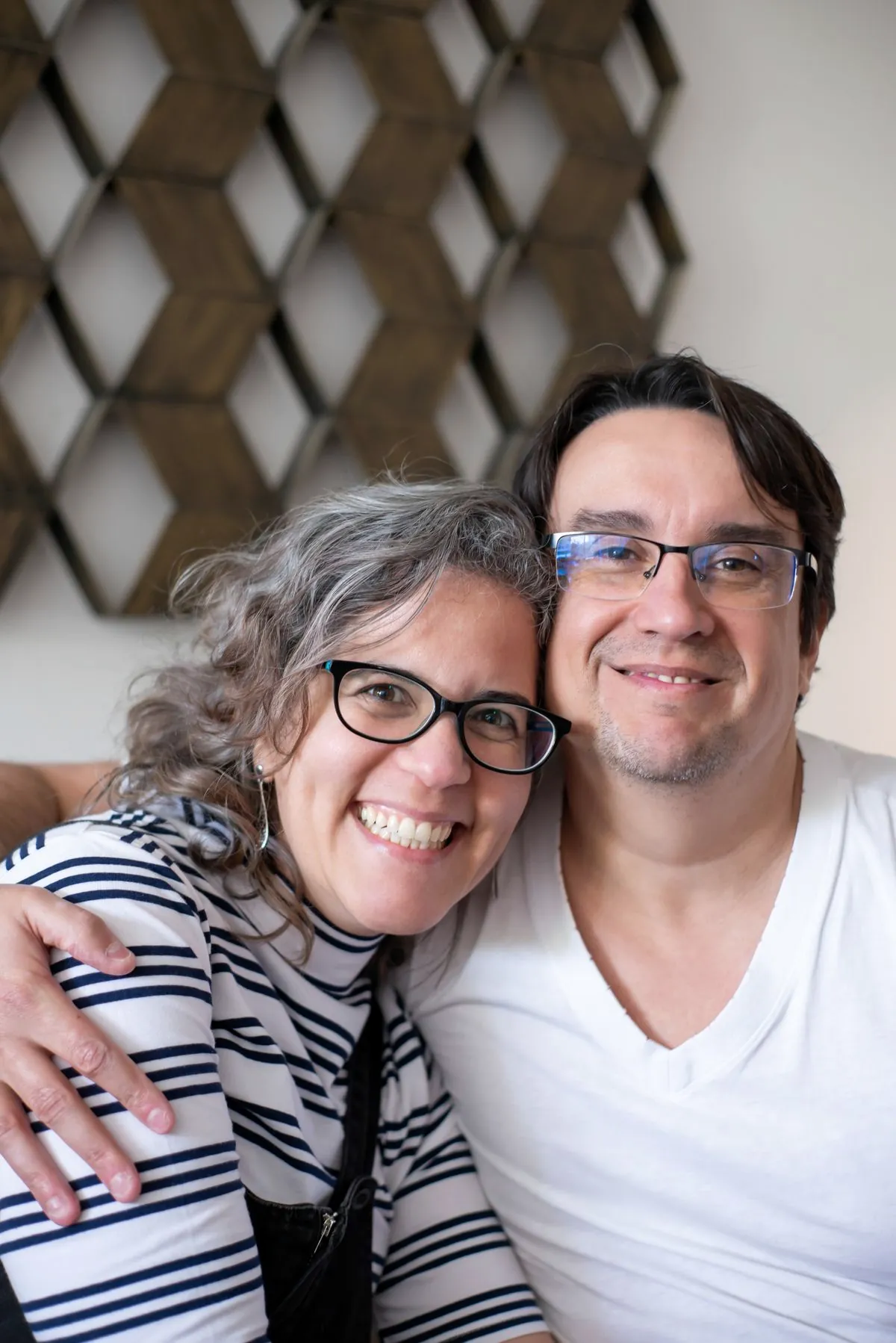 Lead pastors Marcus and Elena Reid smiling together