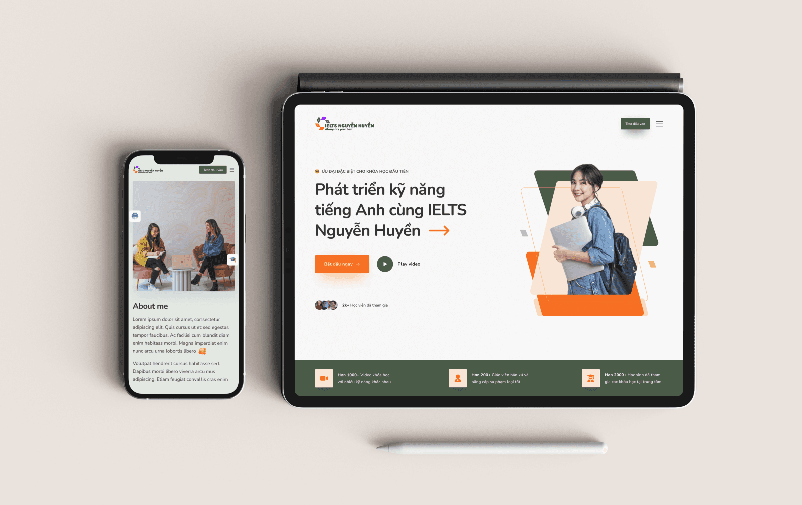 Website image placed in laptop mockup