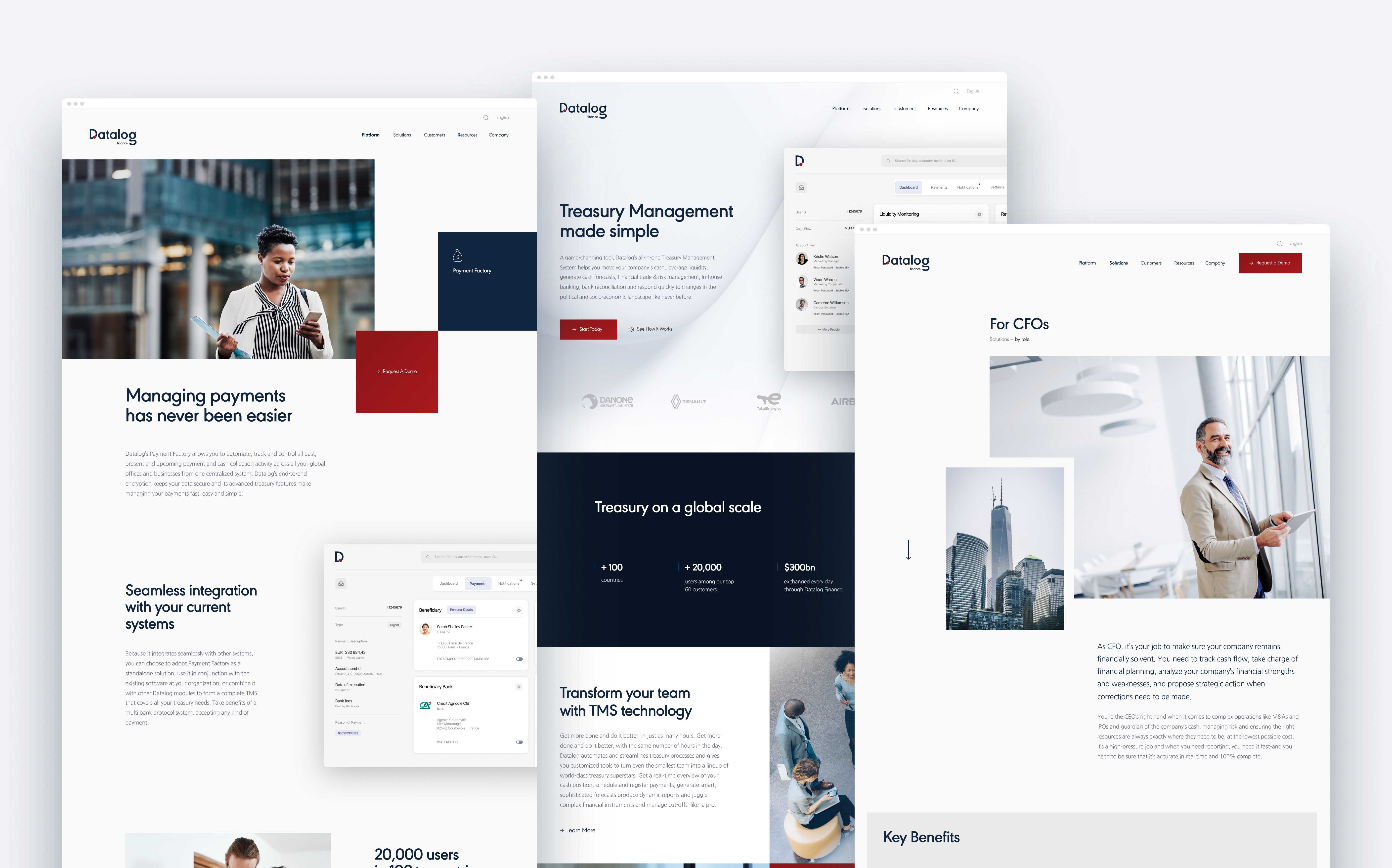 Datalog Branding Webpage