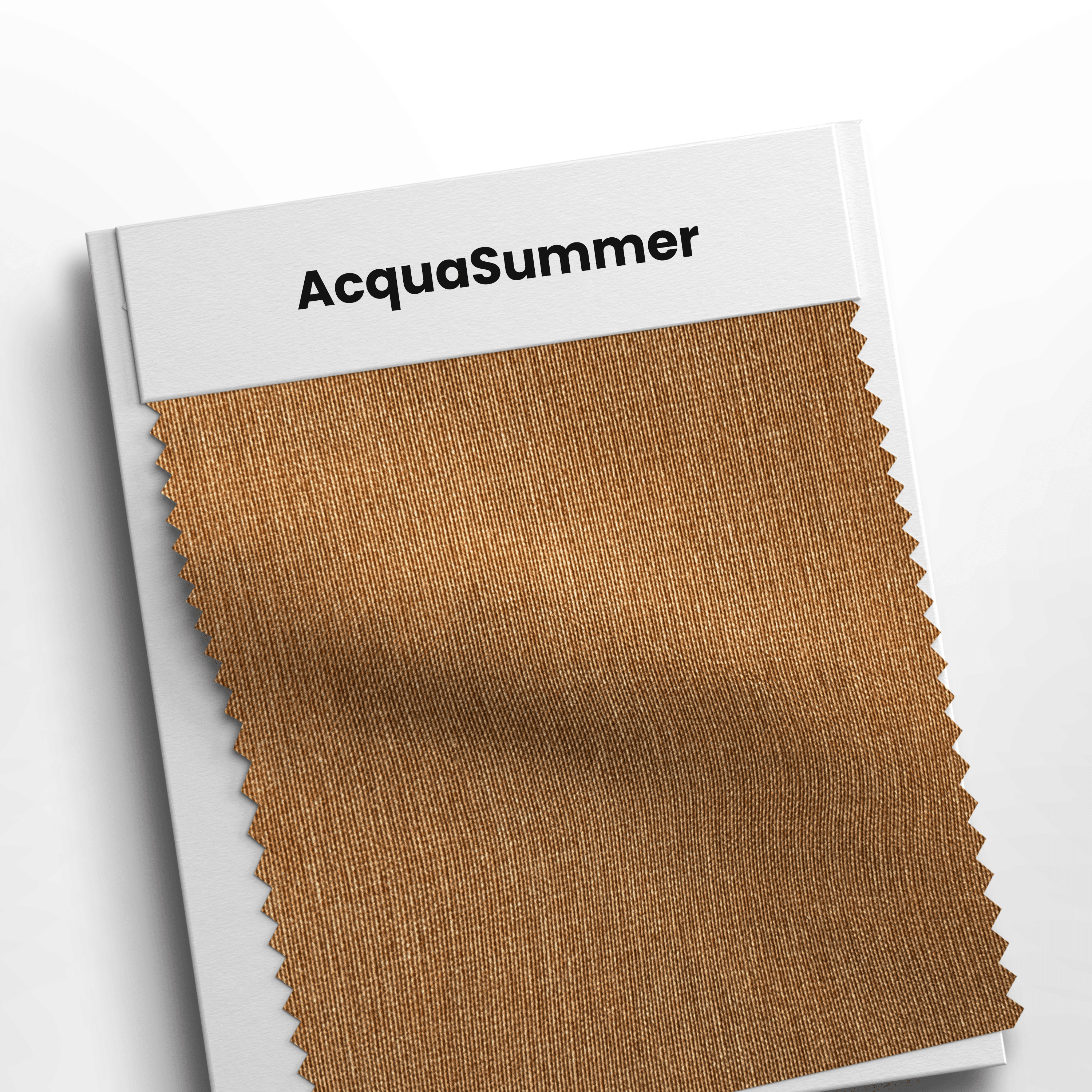 Tecido Acquasummer impermeável liso Caramelo Queimado 545