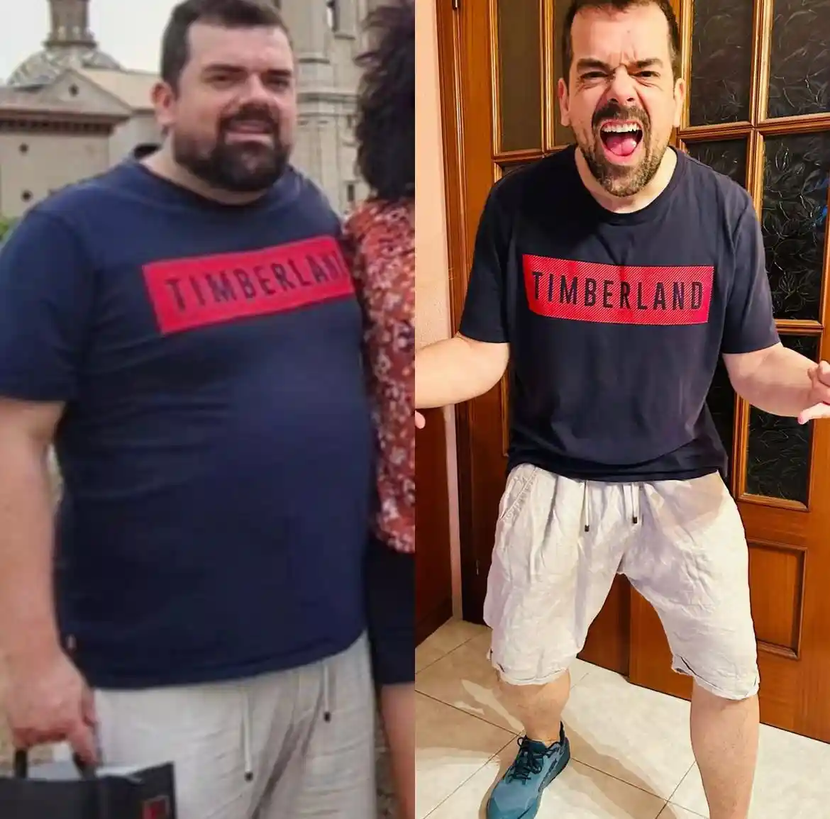 Xavi - cambio físico, antes y después en La Base Strength