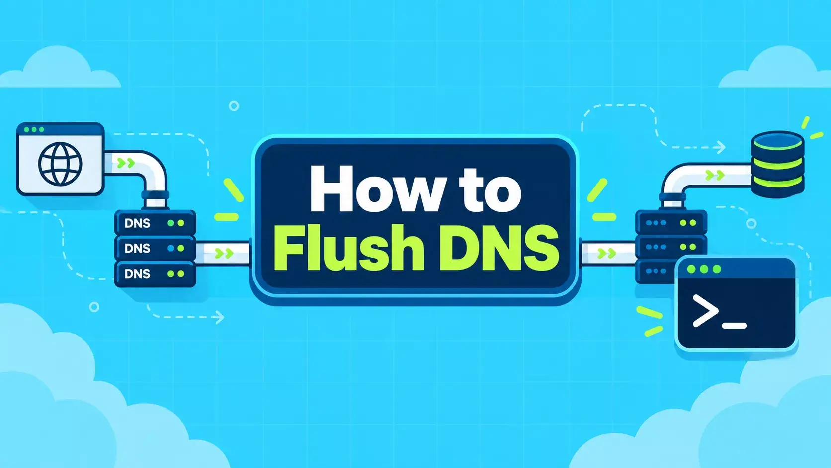 How to flush DNS