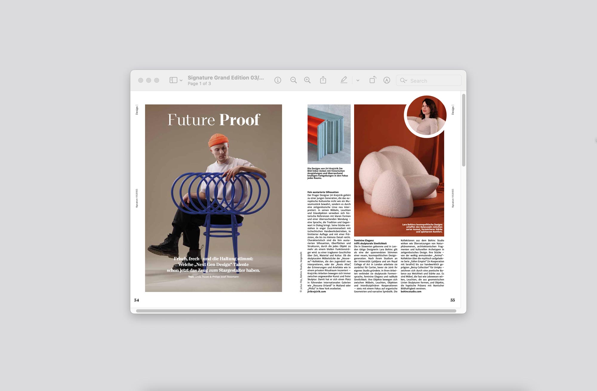 Signature-grand-edition-design-issue-jiri-krejcirik-by-linda-pezzie-article-about-next-generation-designers