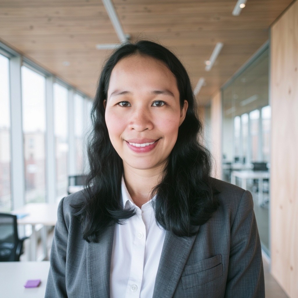 man in suit jacket sitting down