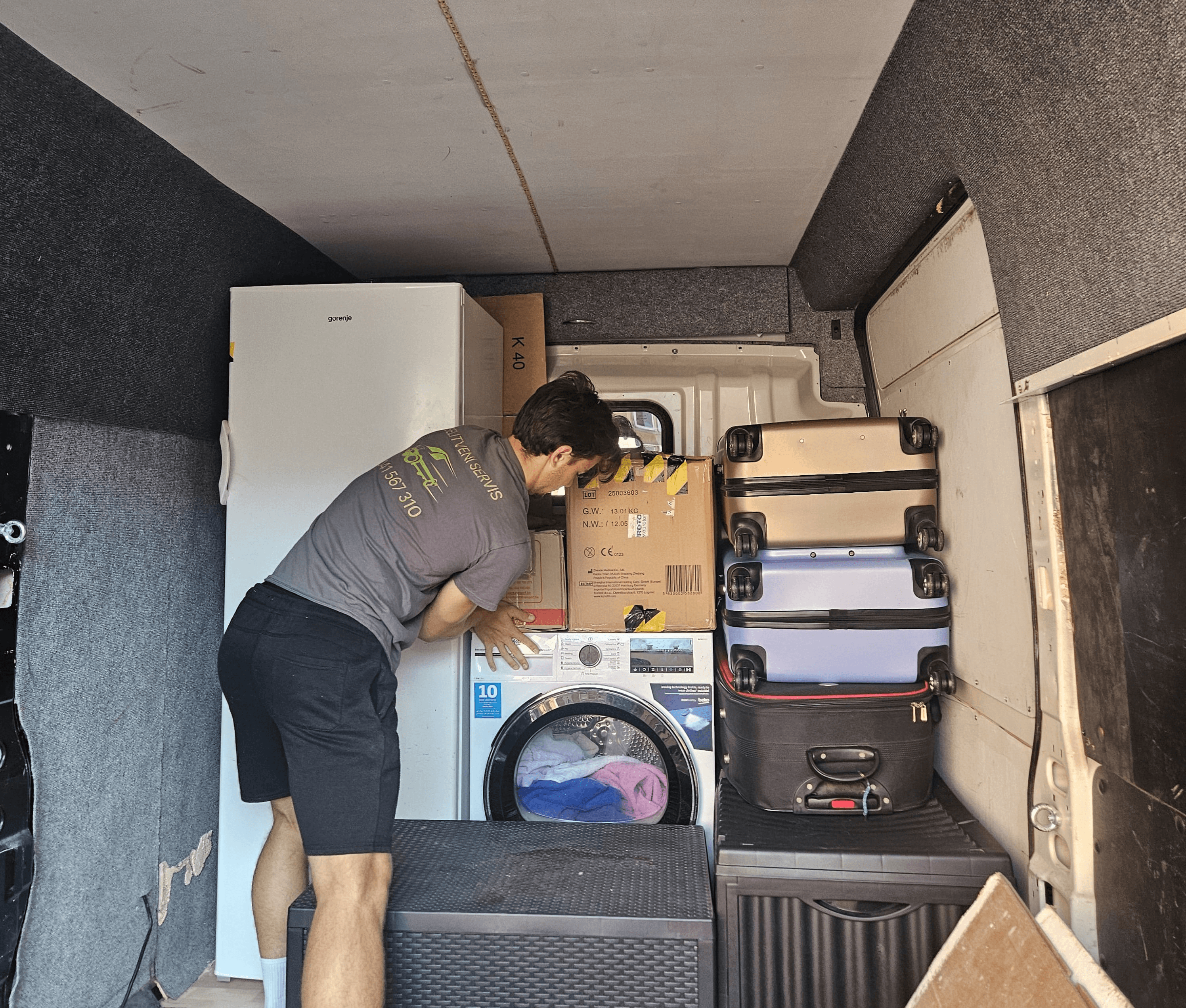 Pravilno pakiranje je v veliko pomoč selitvenemu servisu