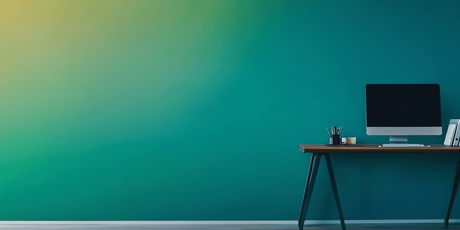 Green Gradient Background 