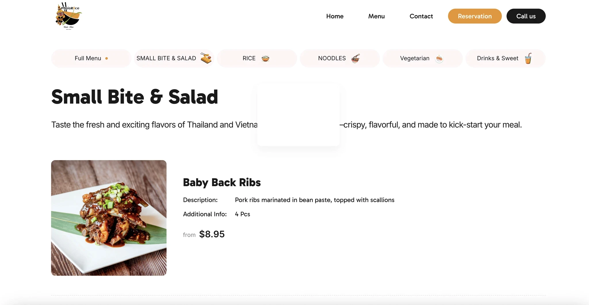 Pho and rice, Wongsakorn Techaboontam, torskaa