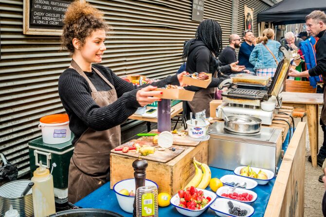 Explore the Maltby Street Market