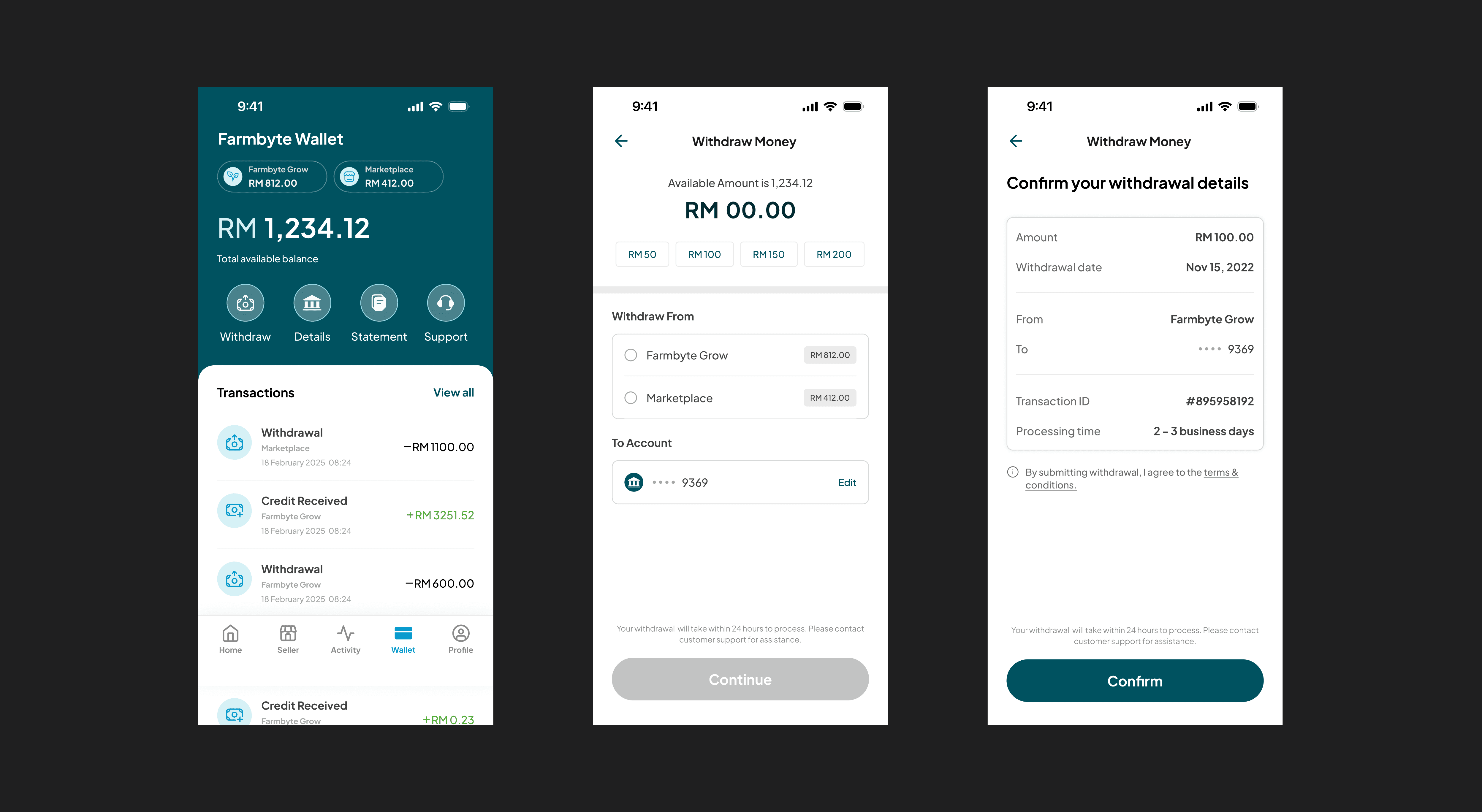 a series of brochures designed to look like a building