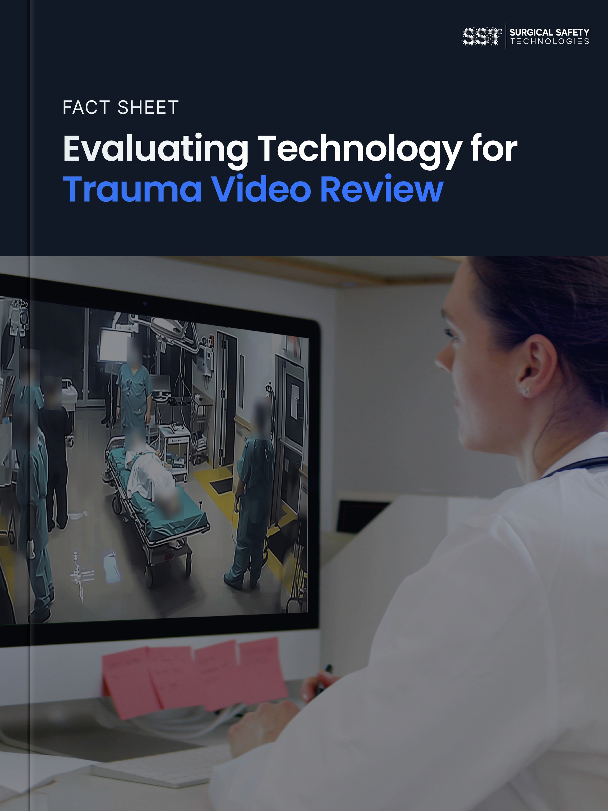 Trauma video review fact sheet cover