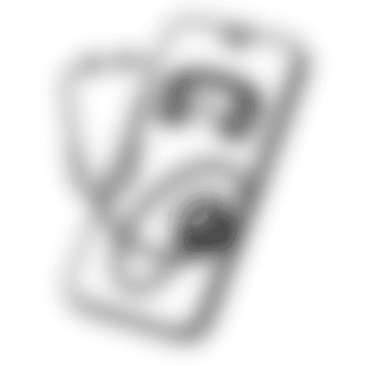 A blurred smartphone with a stethoscope resting on it, representing tech in healthcare.