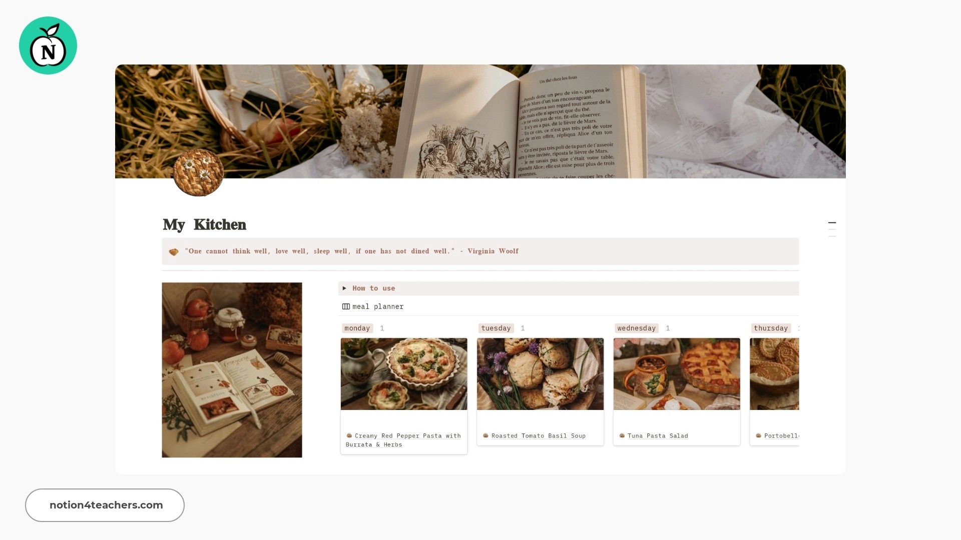 My Kitchen - cookbook Template by Searinn