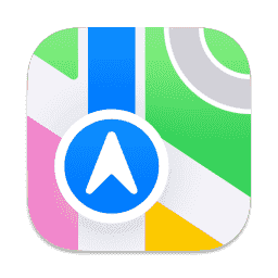 apple maps icon