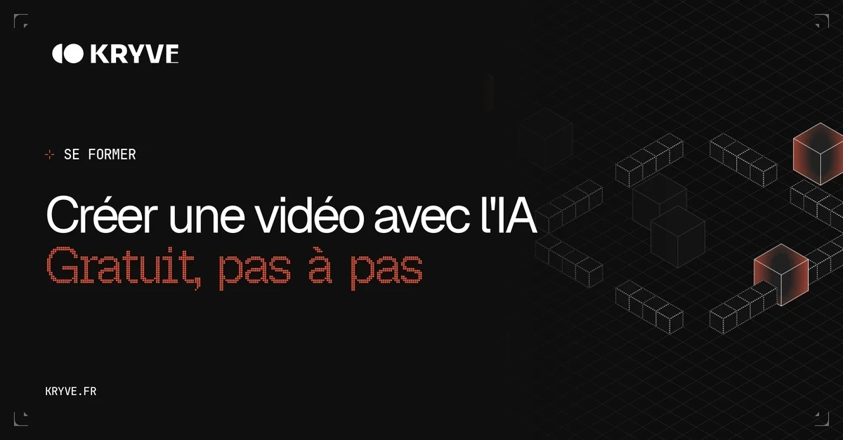 Créer une vidéo avec l'IA : Gratuit, pas à pas