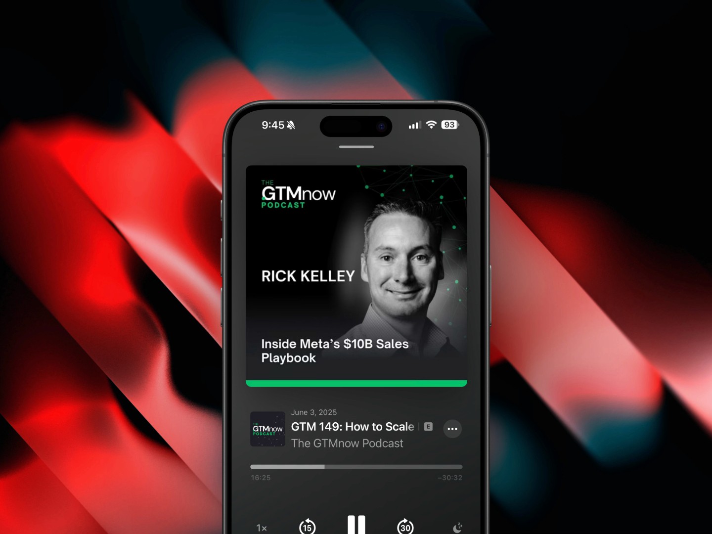 The GTM Podcast logo, produced by Podcast Studio X