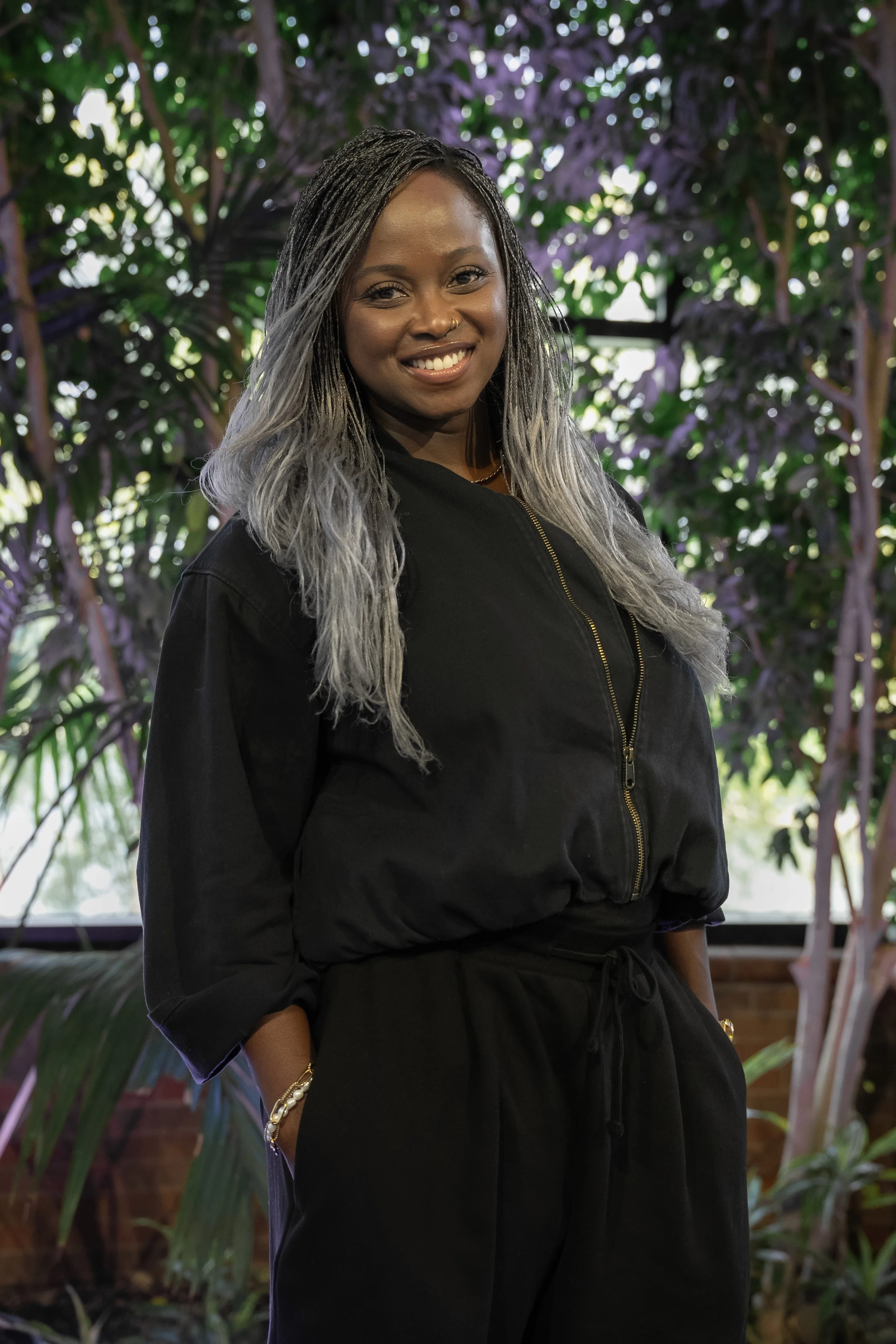 Pastor Juliet, leader of the Elan Woman group