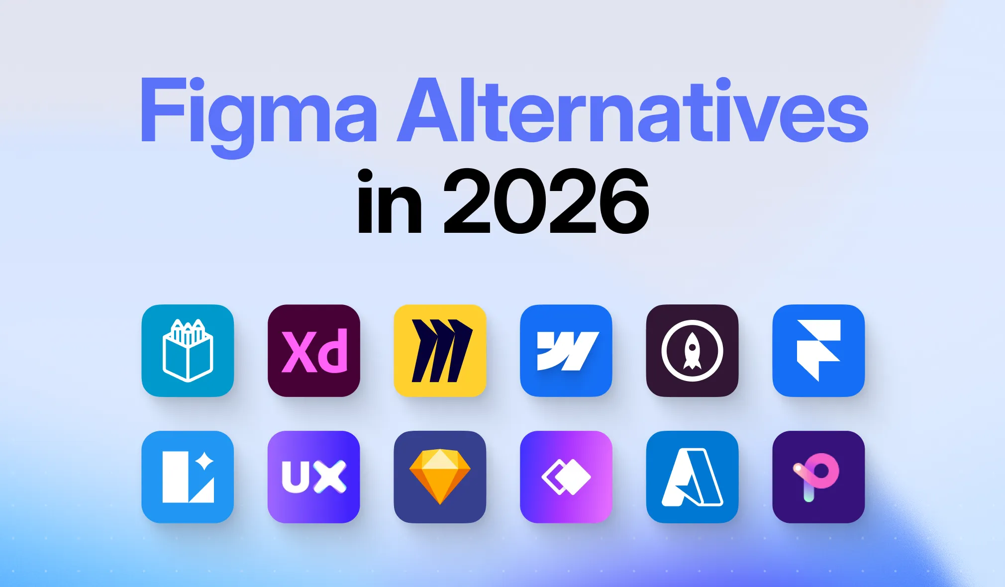 10 best Figma alternatives tools icons