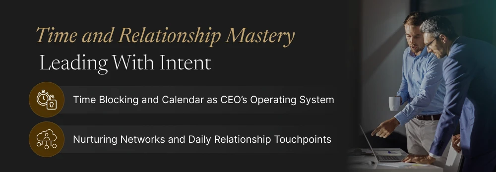 Time and Relationship Mastery: Leading With Intent