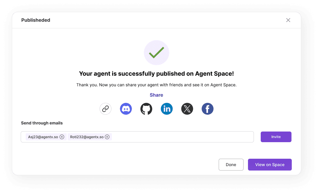 AgentX AI Agent