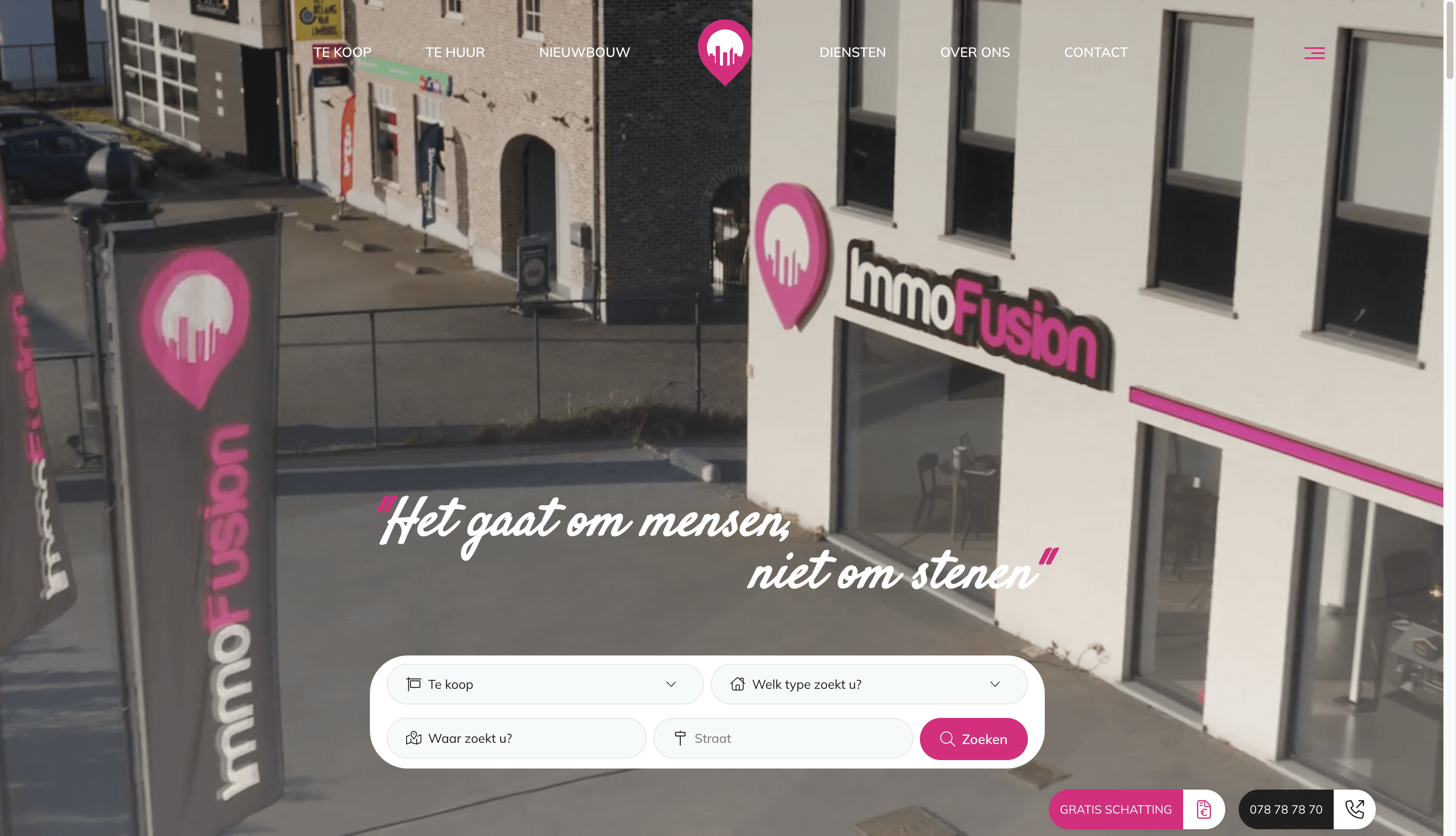 Homepage Immofusion