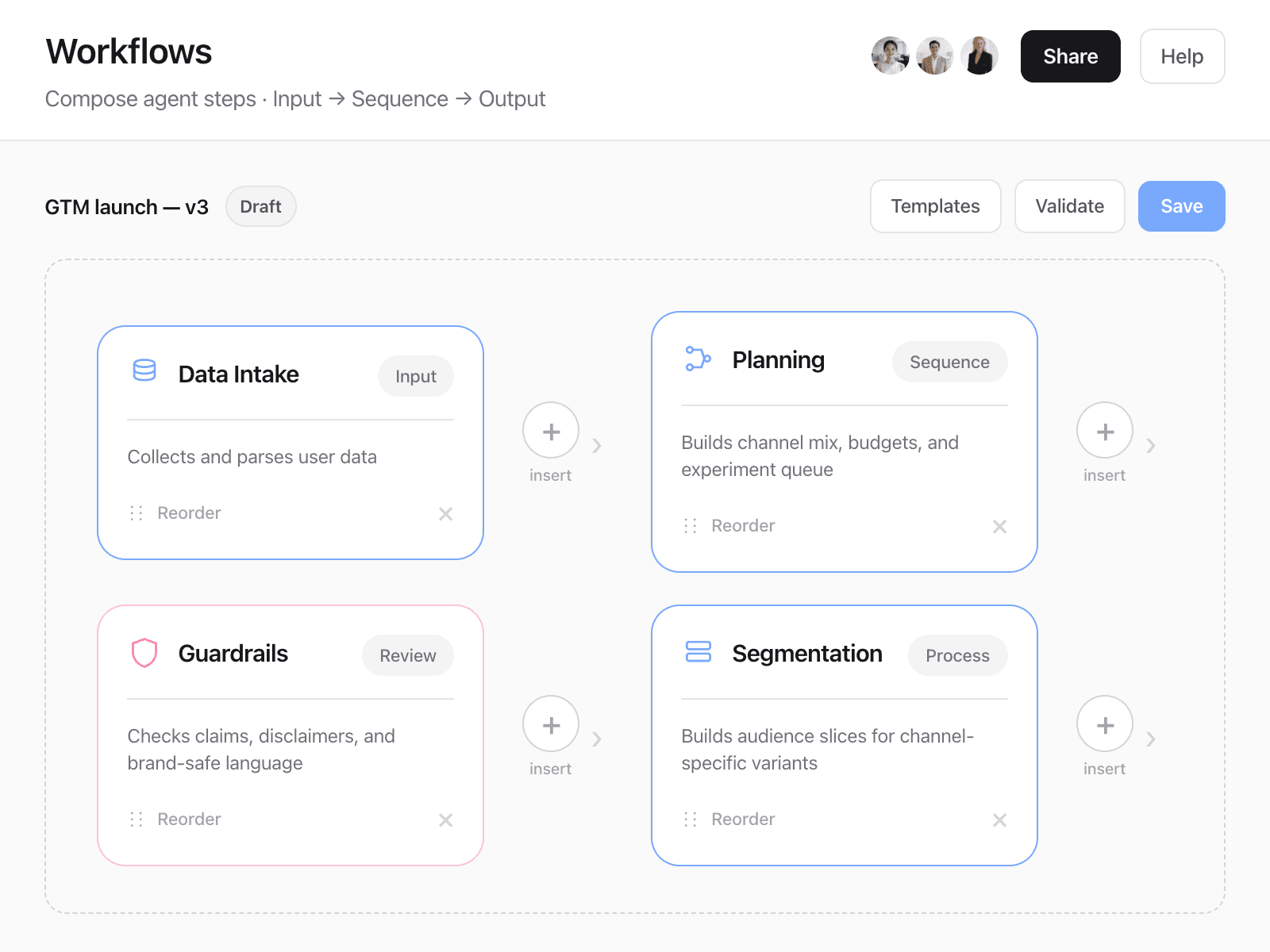Sample UI