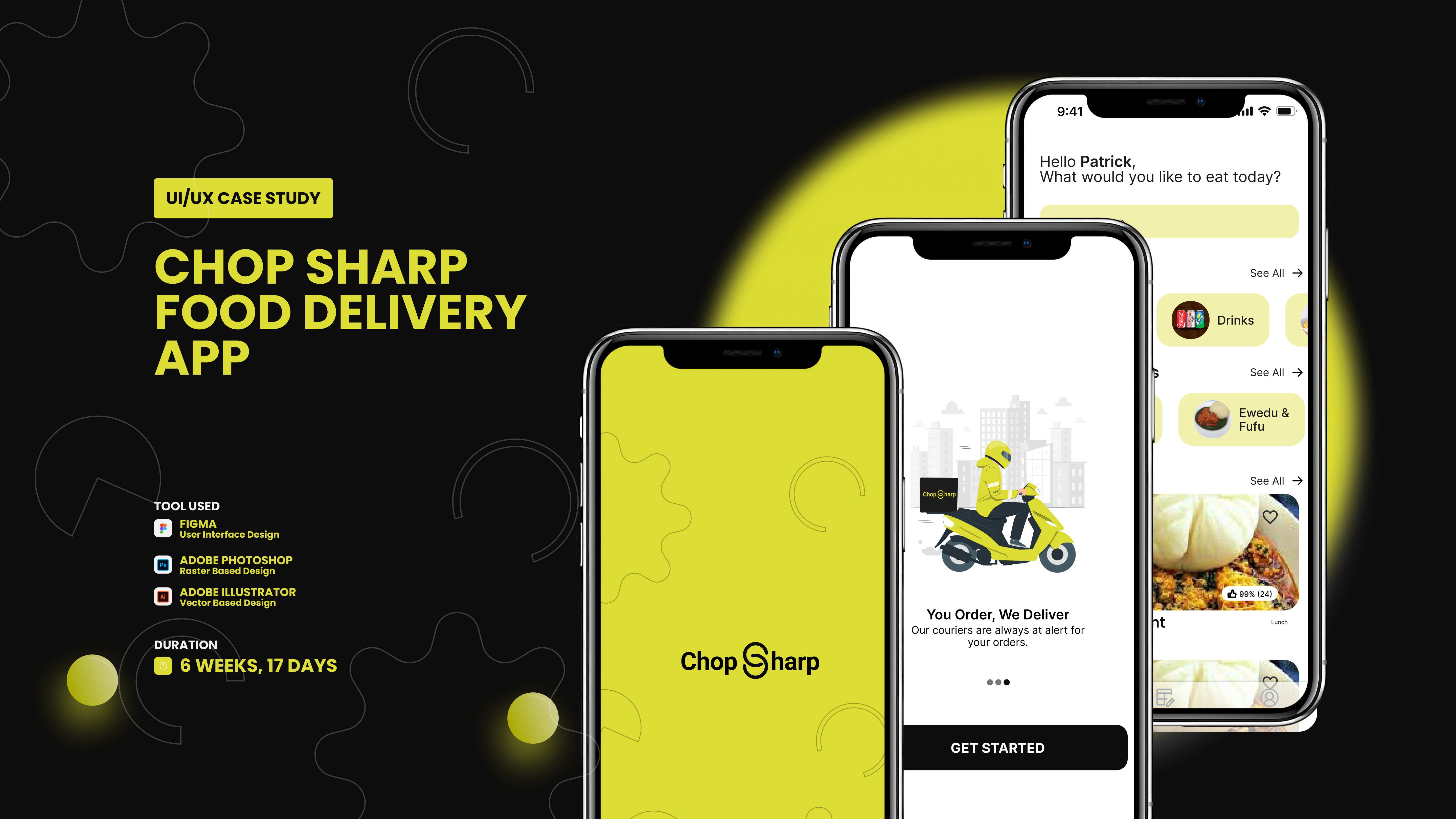 ChopSharp Food Delivery Mobile App Case Study