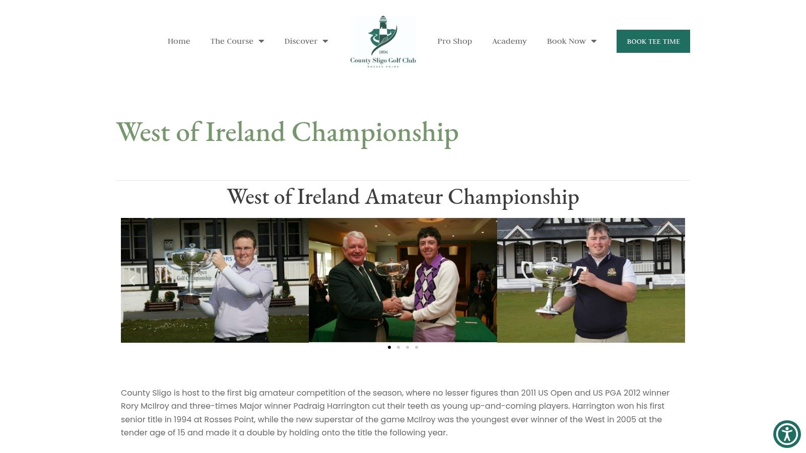 West of Ireland Championship (Golf Ireland elite amateur) – Rosses Point
