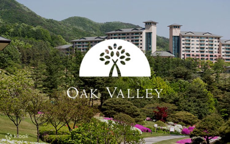 오크밸리리조트 전경 로고
