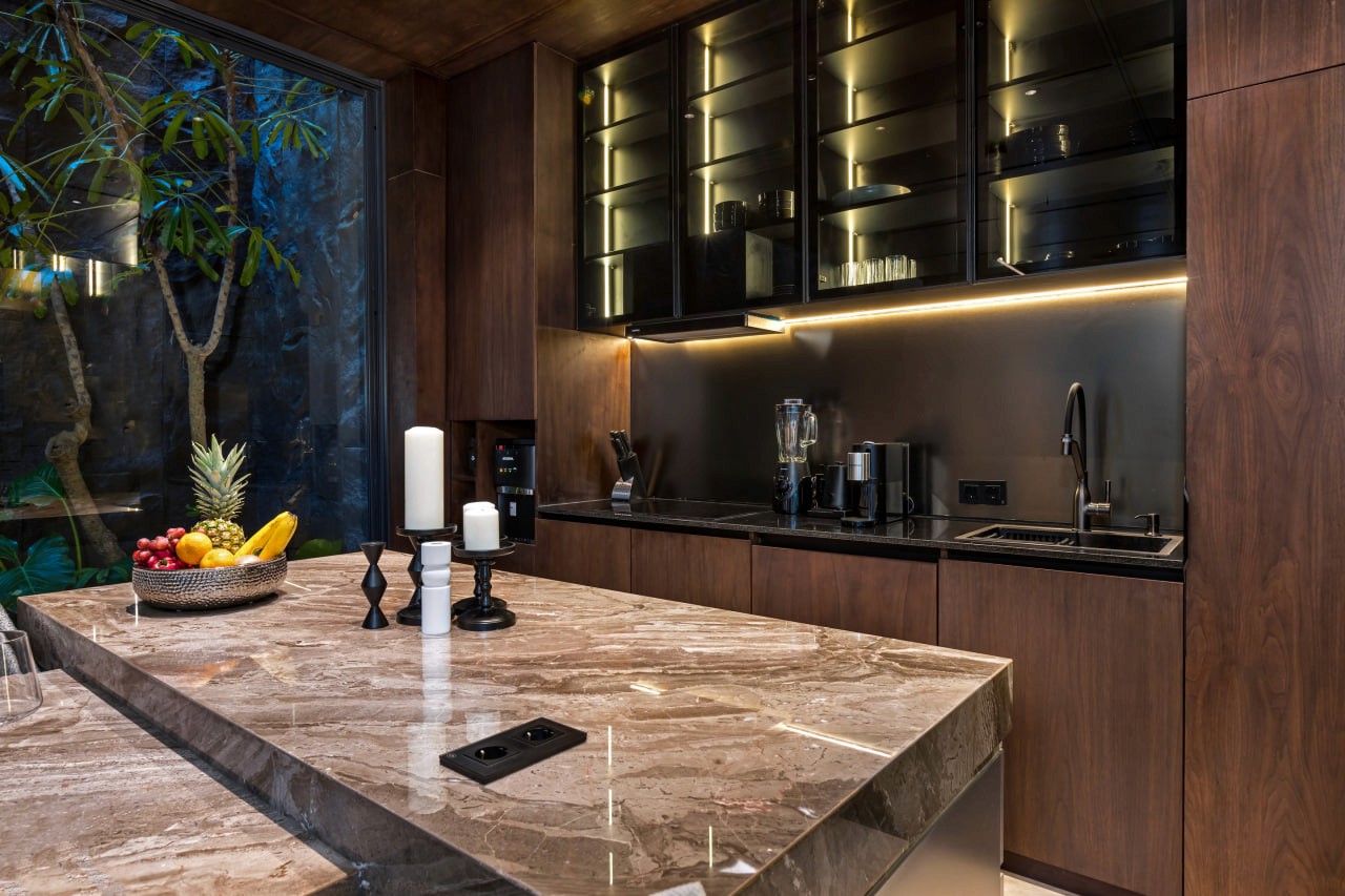 3-bedroom designer villa with rooftop in Canggu