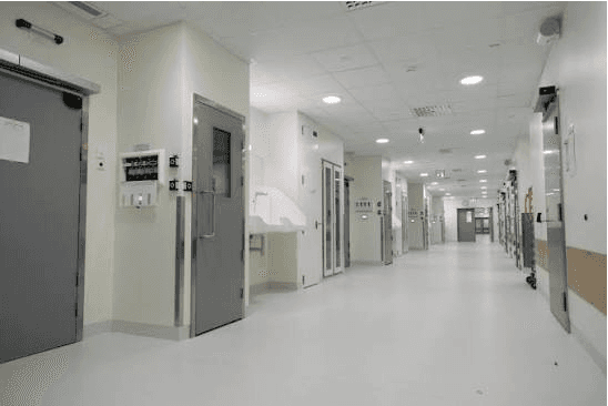 Prosjektbilde fra Nye Radiumhospitalet
