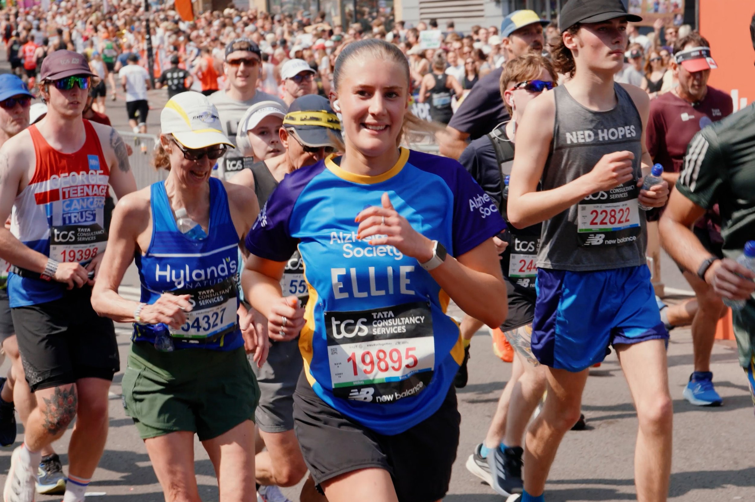 EVENTS — London Marathon for Alzheimer’s Society.