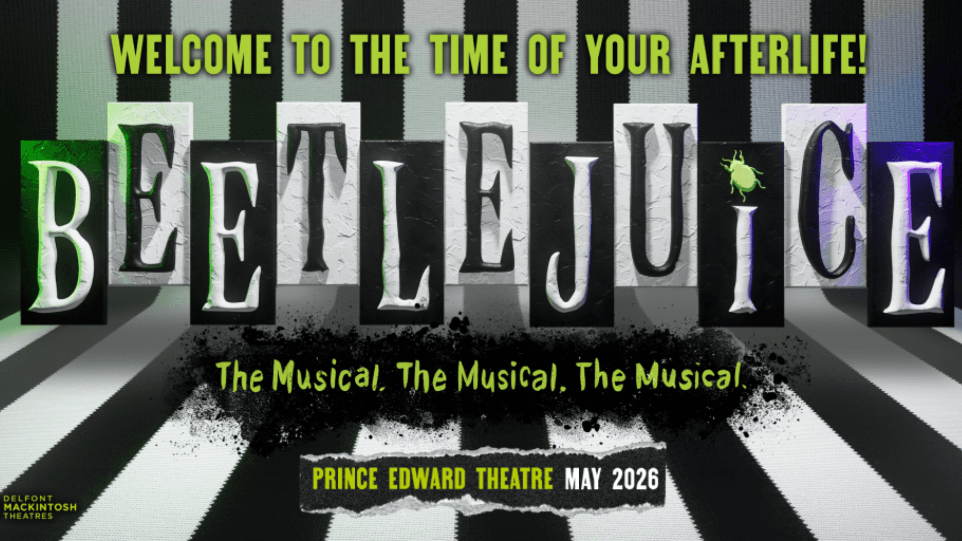 Réservez des billets pour Beetlejuice à Londres, ouverture en mai 2026