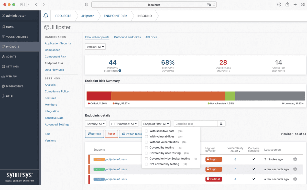 Synopsys API Scanner