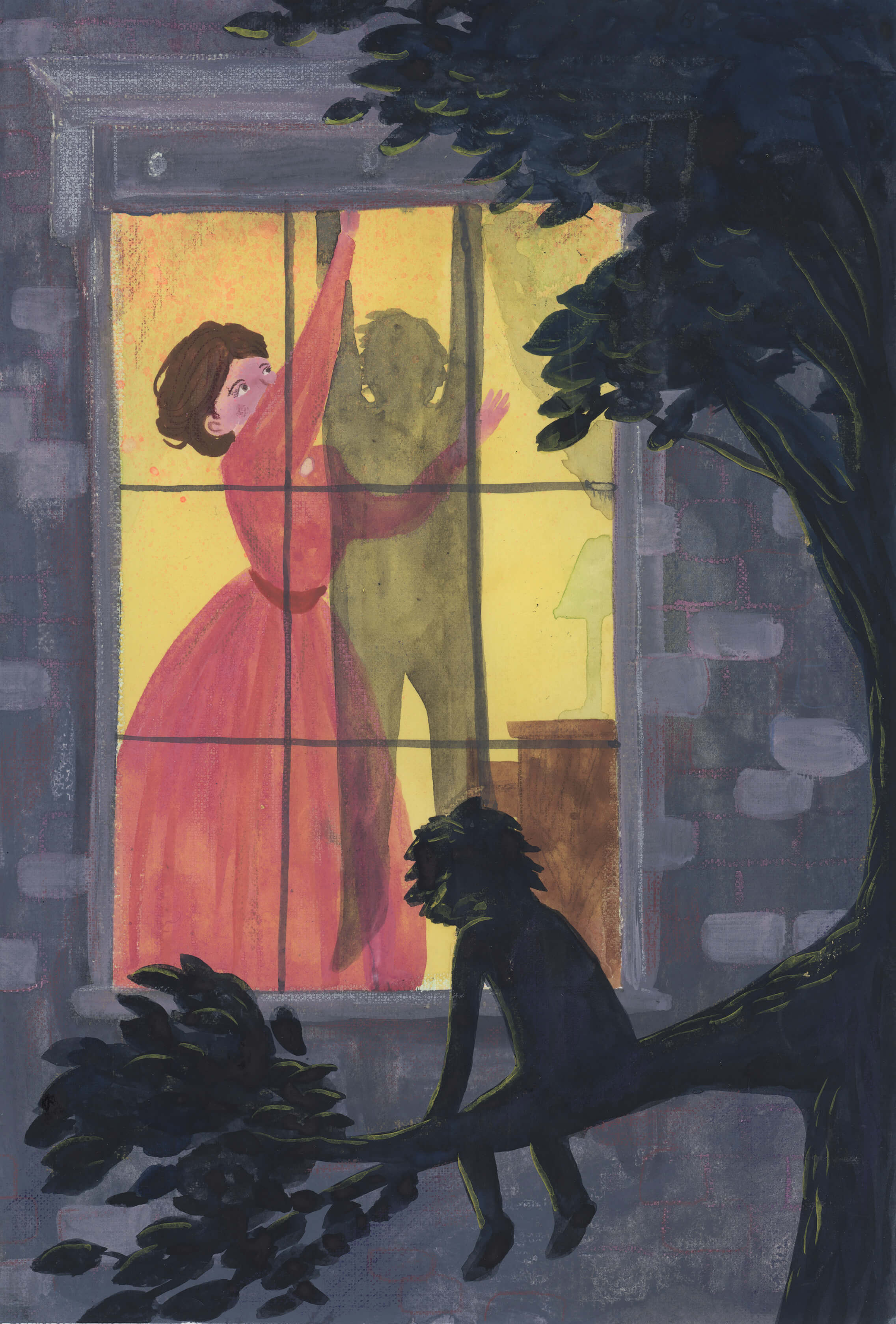 Peter Pan and Mrs Darling