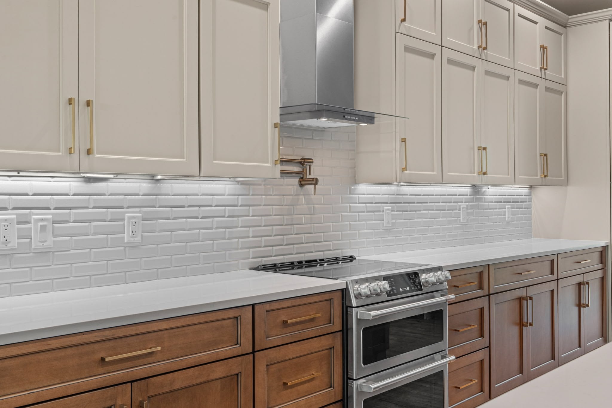 Spacious, custom walk-in closet