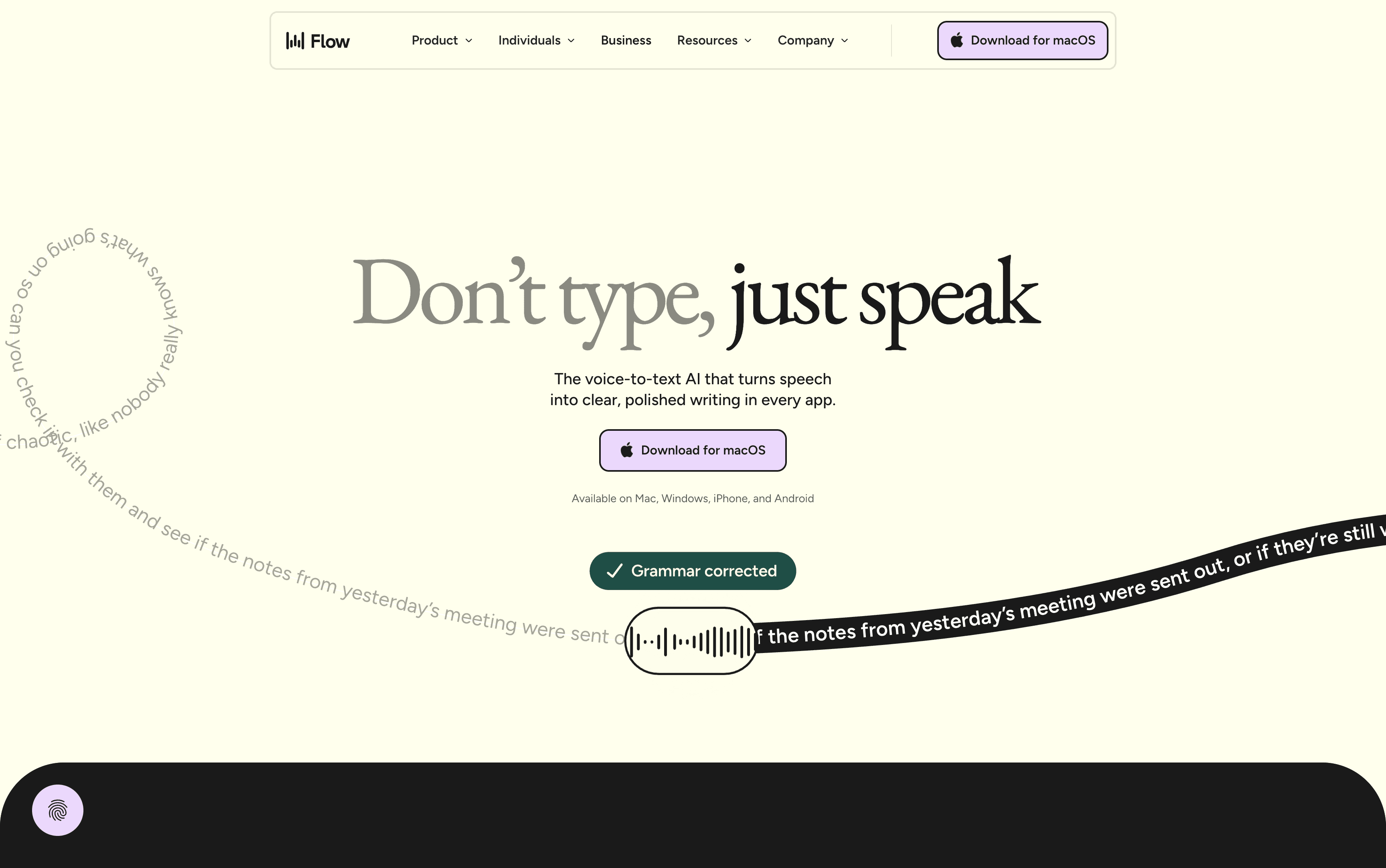 Wispr Flow campaign