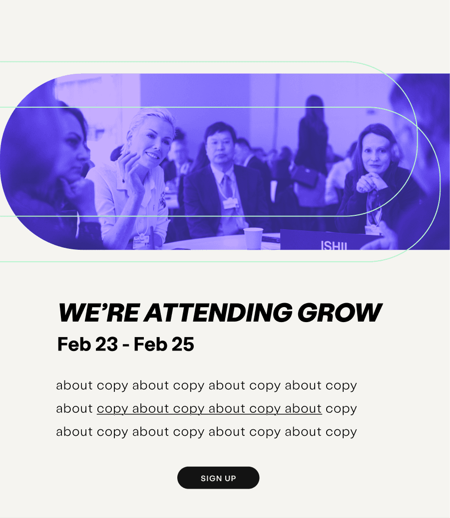 Events and secondary highlights module for email template