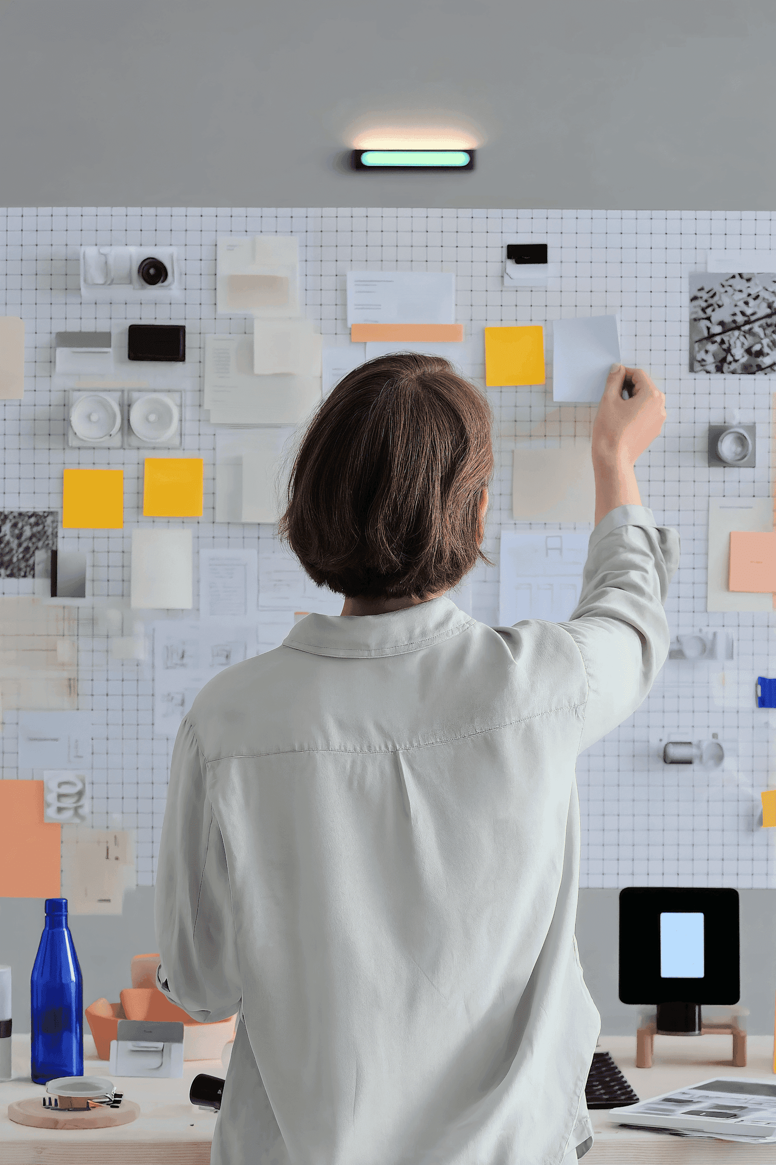 Strategy planning session mapping design and marketing priorities