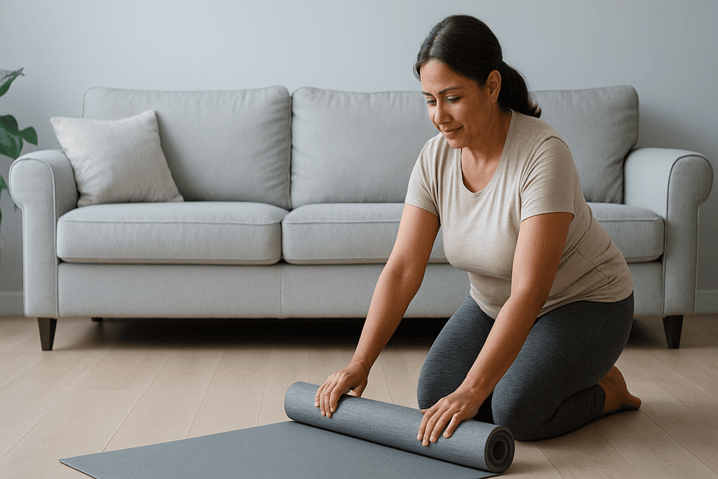 Outdoor shot of practice building
