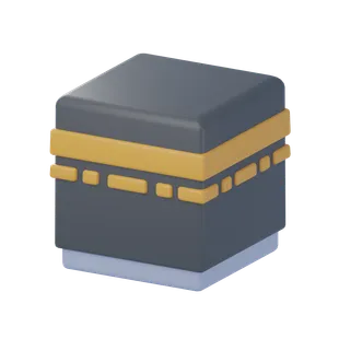 Free 3D Kaaba icon for Ramadan